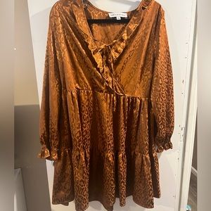 Emma & Michele gold dress